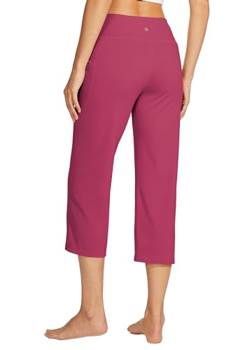 Willit Women's Yoga Capris Pants High Waist Leggings Global Recycled Standard Global Recycled Standard Global Recycled S