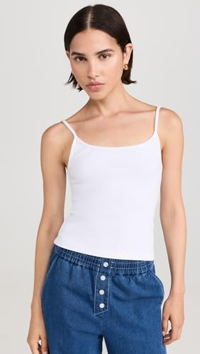 DONNI. Women's The Rib Spaghetti Tank - Comfortable & Stylish Top for Everyday Wear - Sizes S-XXXL