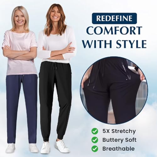 Comfysfit Stretch Active Ultra Stretch Breathable Casual Quick Drying Waterproof Hiking Pants for Women Over 50